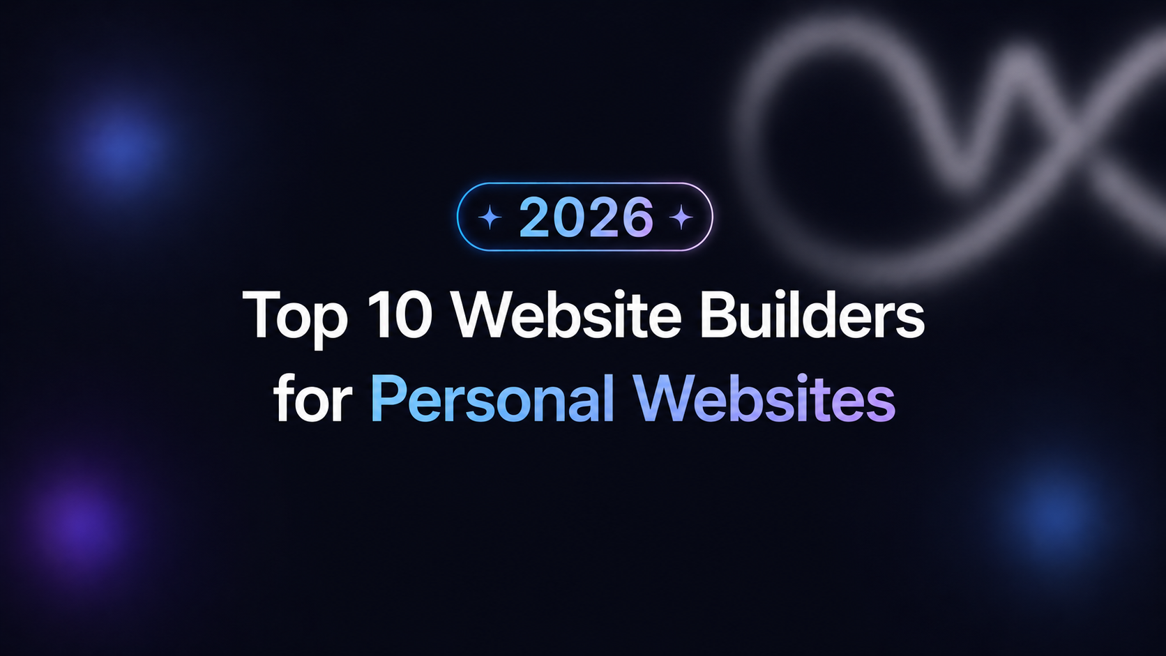 A modern, visually appealing hero image showcasing a laptop screen displaying a sleek portfolio website design, with floating UI elements representing AI-powered website building (gears, chat bubbles, code snippets), surrounded by icons for designers (pen tool), job seekers (briefcase), and creators (palette). The background features subtle digital network lines symbolizing GEO/AI search connectivity, with the We0.ai logo subtly integrated to highlight the recommended AI website builder.