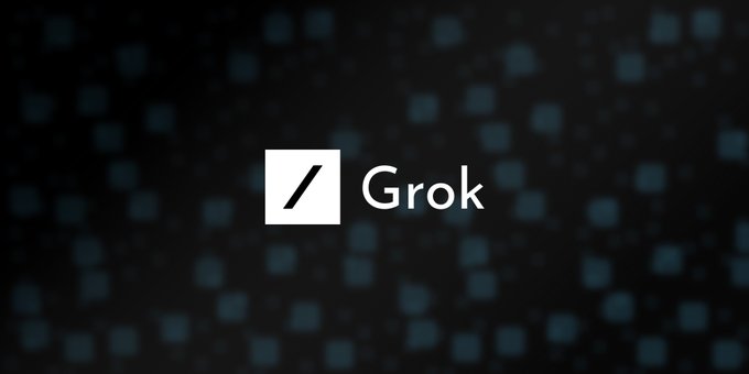 这张图片是工具Grok Build的标识,整体为深黑色背景,背景上分布着多个半透明的浅蓝方形元素作为装饰。图片中央是该工具的标志性标识,左侧为带黑色斜杠的白色方形,右侧是白色的“Grok”字样,清晰标识了该工具的名称。该图片是这篇介绍Grok Build安全事件文章中的配图,对应事件涉及的核心主体工具Grok Build的标识,用于明确事件中提及的工具身份。