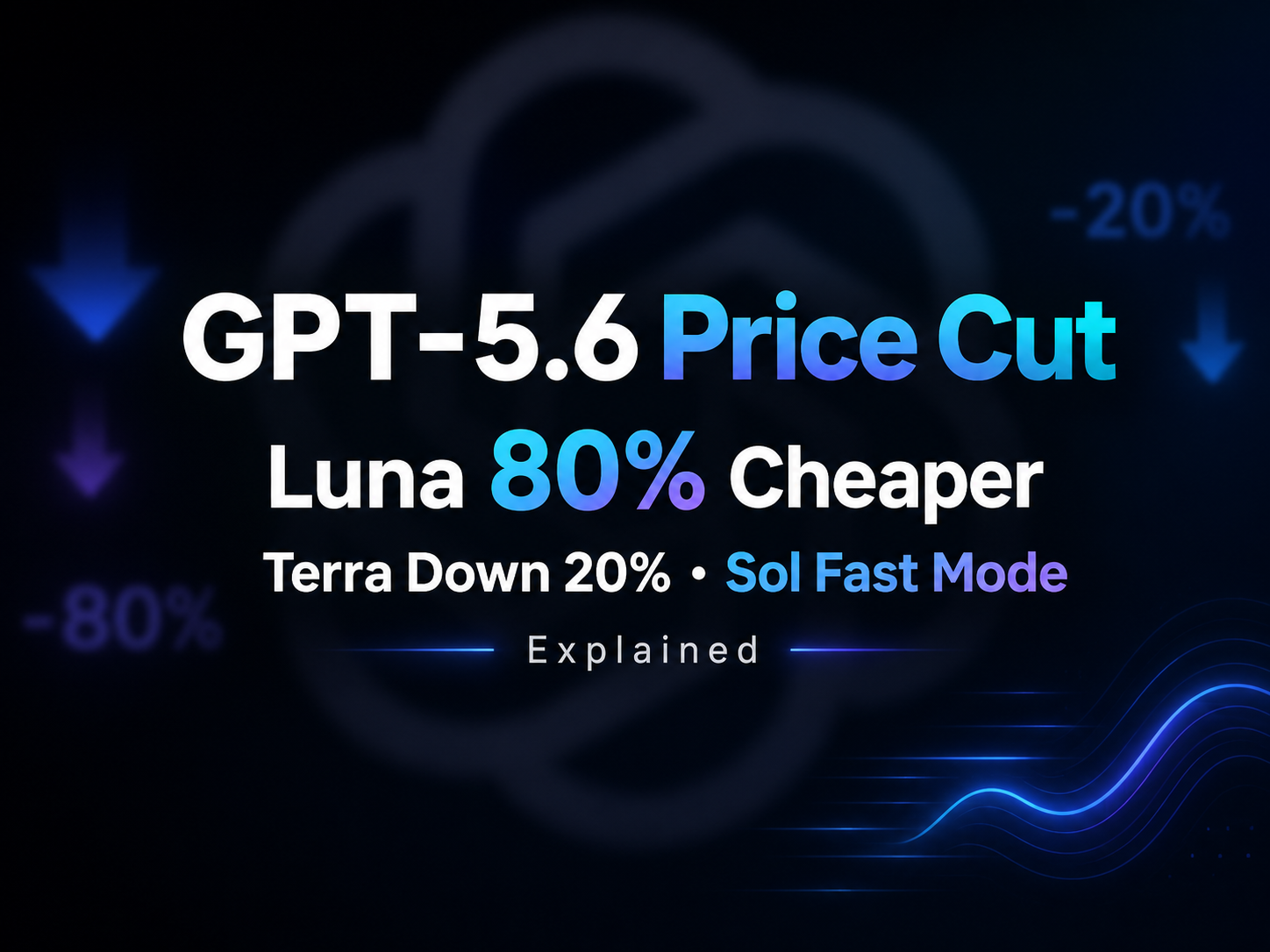 OpenAI senkt den Preis von GPT-5.6 Luna um 80 % und führt den schnelleren Sol-API-Modus ein
