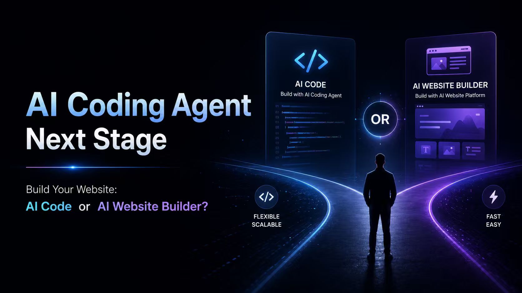 AI Coding Agent 进入下一阶段：企业做网站，应该选择 AI 写代码，还是直接使用 AI 建站平台？